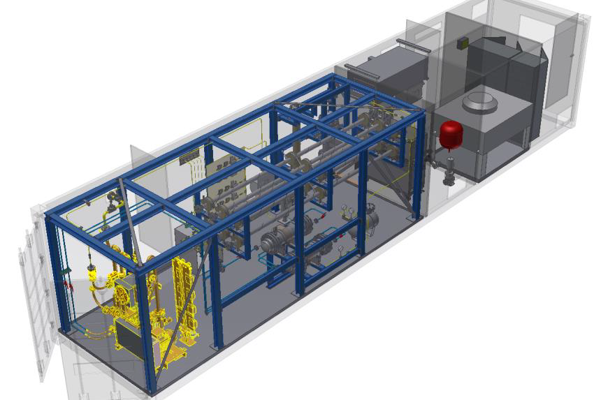 Demo SNG container