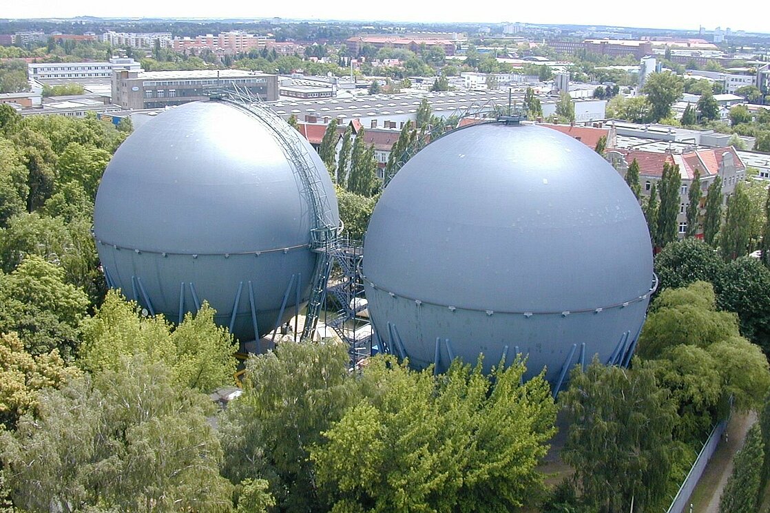Hochdruck-Gaskugeln