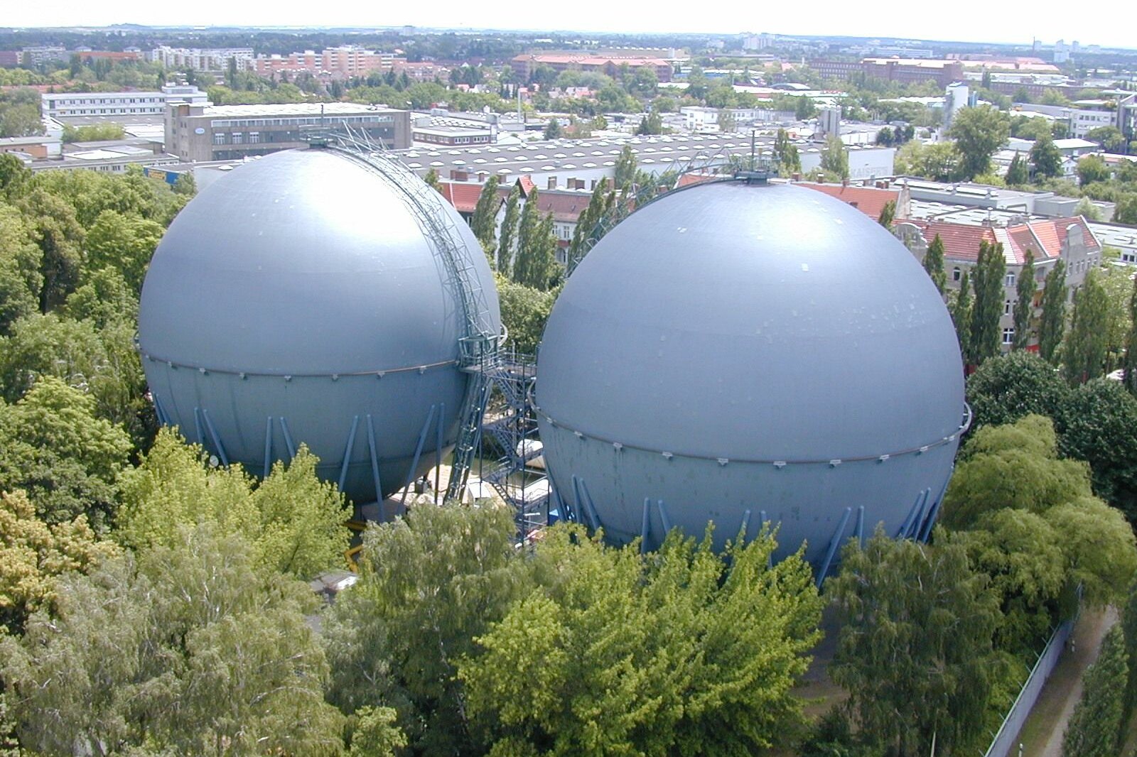 Hochdruck-Gaskugeln