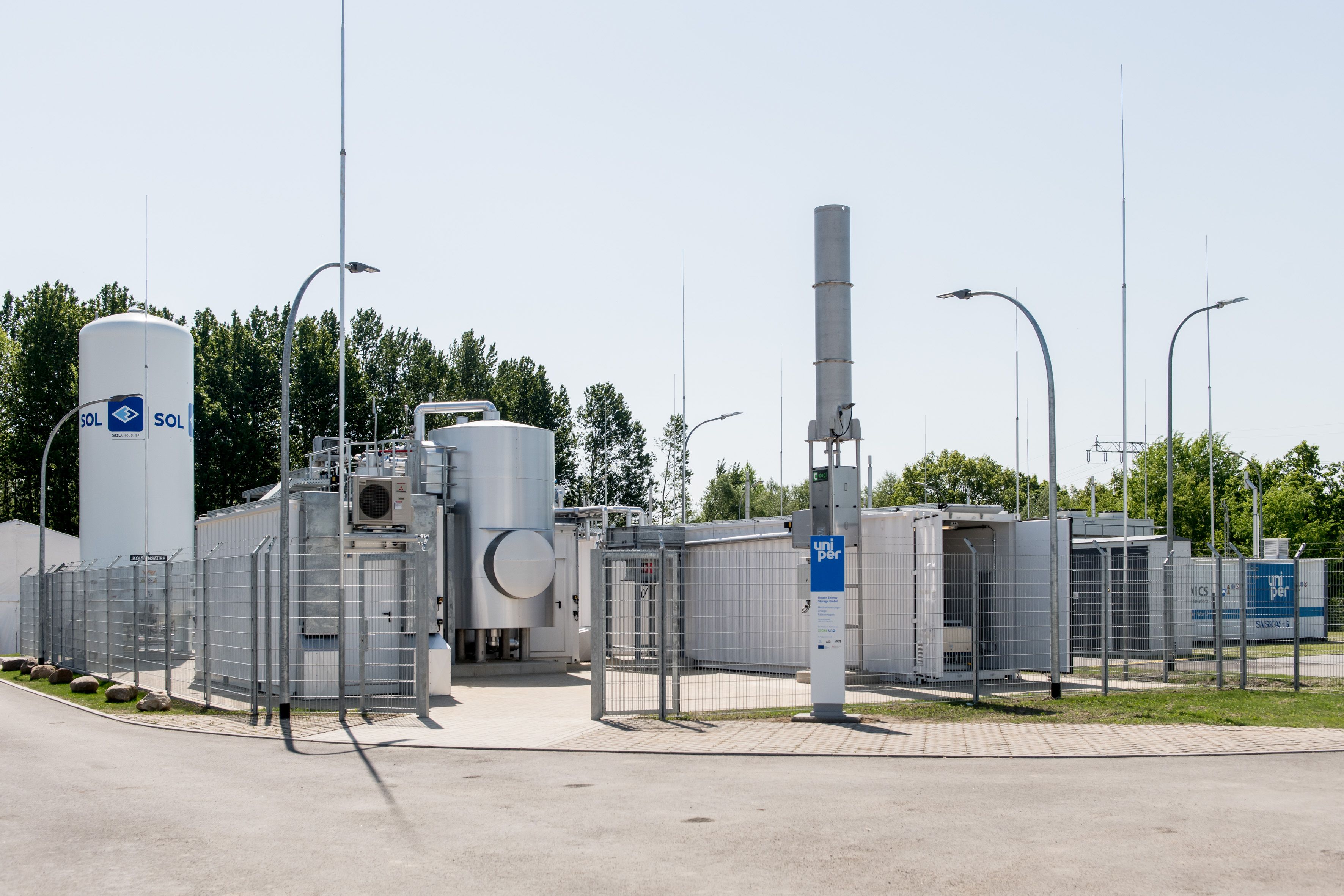 Power-to-Gas-Anlage in Falkenhagen 